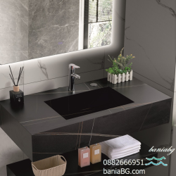 Умивалник  от кварц  ICL 12049/100B " PIETRA"