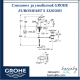 Смесител за умивалник GROHE EUROSMART S 33265003 с хромирано покритие