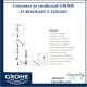 Смесител за умивалник GROHE EUROSMART S 33265003 с хромирано покритие