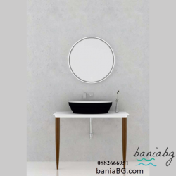 Умивалник от полимермраморен камък за плот  ICB 684W