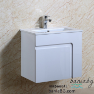 Долен конзолен PVC шкаф за баня ICP 6055W