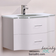 Долен конзолен PVC шкаф за баня ICP 8080W