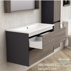 Долен конзолен PVC шкаф за баня ICP 8955