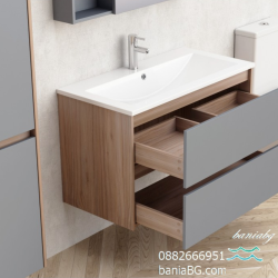 Долен конзолен PVC шкаф за баня ICP 9055MG