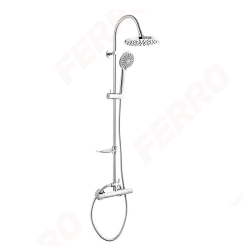 Душ комплект FERRO NP71-TRM7U с тръбно окачване