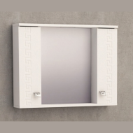 Горен PVC шкаф с огледало Inter Ceramic ICMC 1047-70 – модерен стил и практично решение за всяка баня