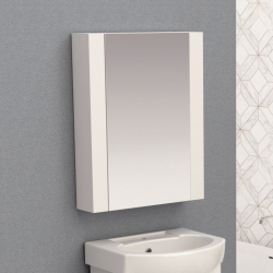 Горен PVC шкаф с огледало Inter Ceramic ICMC 1070 55 – елегантен дизайн и надеждно решение за всяка баня