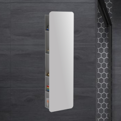 Kолона за баня PVC огледална Inter Ceramic ICP 4517 - компактно решение за модерната баня