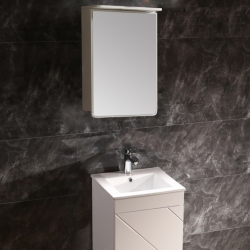 Горен PVC шкаф с огледало Inter Ceramic ICMC 1050 - 65 LED – стил и практичност за модерната баня 