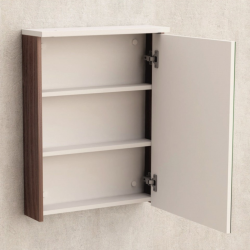 Горен огледален PVC шкаф Inter Ceramic ICMC 5018-70 - модерен дизайн и практична функционалност