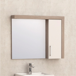 Горен огледален PVC шкаф Inter Ceramic ICMC 7513-60 - модерен акцент за всяка баня