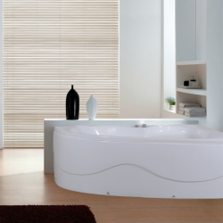 Вана Inter Ceramic ICSH 151050 L – Лява ъглова вана за стил и комфорт в банята