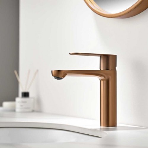 Смесител за умивалник Верона ICF 111320 BRUSH ROSE GOLD