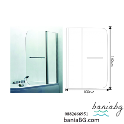 Параван за вана Inter Ceramic ICS 112TR R - удобство и защита