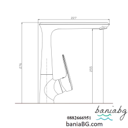Смесител за кухненски умивалник ICF 233014 SAND