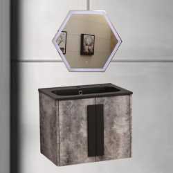 Комплект мебели за баня от PVC BG 6451-4 + 1491