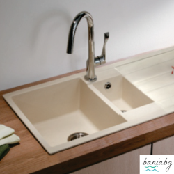 Кухненска мивка от композитен материал ICGS 8201 SAND мивка