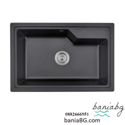 Кухненска гранитна мивка ICGS 8315 BLACK
