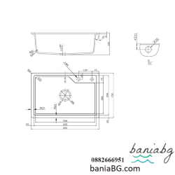 Кухненска гранитна мивка ICGS 8315 GRAY