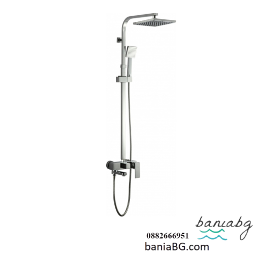 Тръбно окачване  ICT 8866GG ЯСМИНА GUN GRAY