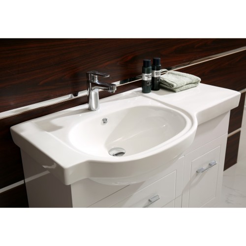 Долен конзолен PVC шкаф за баня  ICP 9023 "ДЖЕНИ"