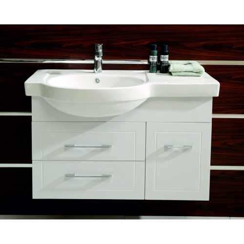 Долен конзолен PVC шкаф за баня  ICP 9023 "ДЖЕНИ"