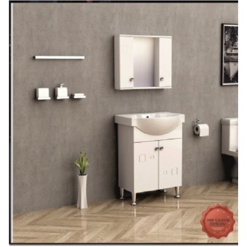 Комплект мебели за баня от PVC BG 6080 + 1034-60