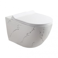 Стенна тоалетна чиния ICC 4937 MARBLE