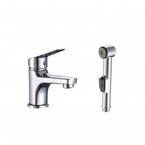 Смесител за умивалник с БИДЕТНА слушалка  ICF 1411123 "ALFI"