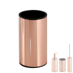 Чаша за четки за зъби Elettra – луксозен розово-златен дизайн