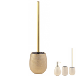 Четка за тоалетна чиния Astrid Oro - изискан златен стил