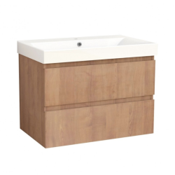 Долен конзолен PVC шкаф Inter Ceramic 6039-75 BELLINI – влагоустойчив модел с модерен вид