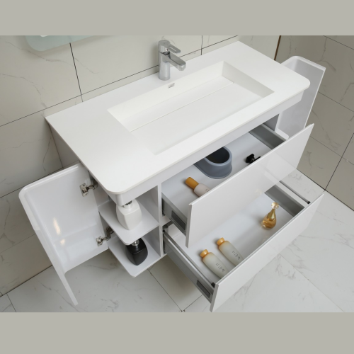 Долен конзолен PVC шкаф за баня Inter Ceramic ICP 10046 – перфектен баланс между дизайн и функция – модерен PVC шкаф за баня Долен конзолен PVC шкаф за баня Inter Ceramic ICP 10046 – перфектен баланс между дизайн и функция
