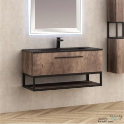 Долен конзолен шкаф за баня 10050WOODEN 