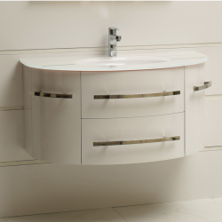 Долен конзолен PVC шкаф за баня Inter Ceramic ICP 11053 2 - компактност и изискан вид