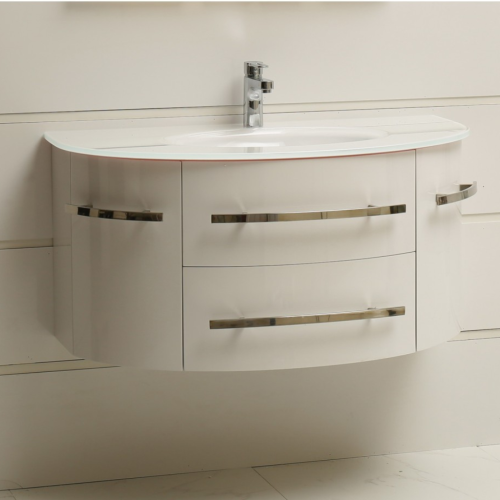 Долен конзолен PVC шкаф за баня Inter Ceramic ICP 11053 2 - компактност и изискан вид