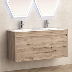 Долен конзолен PVC шкаф за баня Inter Ceramic ICP 12060 - стилен и функционален