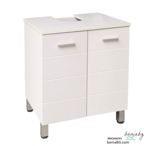 Долен стоящ PVC шкаф за баня ICP 5077 без умивалник