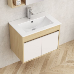 Долен конзолен PVC шкаф за баня Inter Ceramic ICP 6045-085 - стилна визия и устойчивост