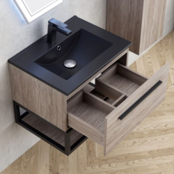 Долен конзолен шкаф за баня Inter Ceramic ICP 6050-020 КАЛИТЕА – конзолен шкаф за баня с елегантен вид