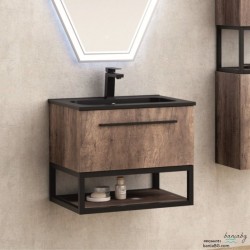 Долен конзолен шкаф за баня 6050WOODEN АНИЕЛА 