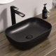 Долен конзолен шкаф за баня Inter Ceramic ICP 6056-039 КОМО + 887BLACK – елегантно решение за стилна баня
