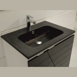 Долен конзолен PVC шкаф за баня Inter Ceramic ICP 6555 B "ЕНИЯ" – Практичен дизайнерски шкаф