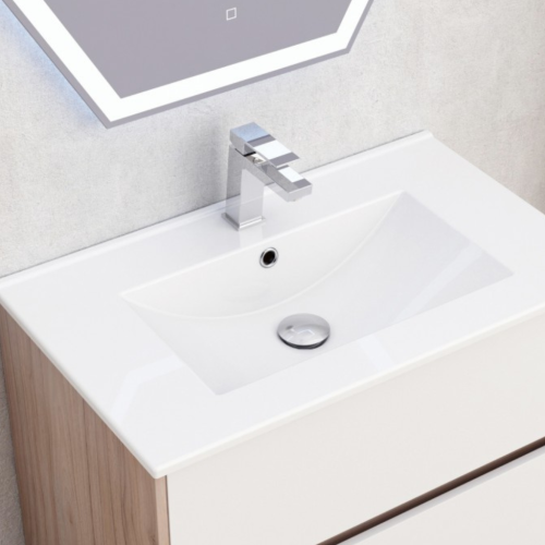 Долен конзолен PVC шкаф за баня Inter Ceramic ICP 7555 - функционалност и стил