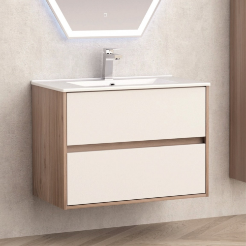 Долен конзолен PVC шкаф за баня Inter Ceramic ICP 7555 - функционалност и стил