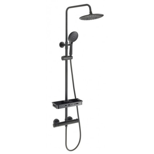 Душ система Inter Ceramic ICT 6221B – Черен мат