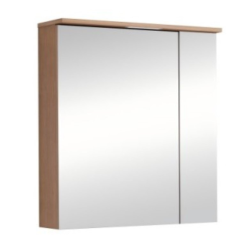 Горен огледален PVC шкаф за баня Inter Ceramic 6019-60 ANIELA-60 – стил и практичност