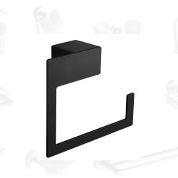 Халка за хавлия KAPITAN черен мат 82 20 55 - функционална и естетична