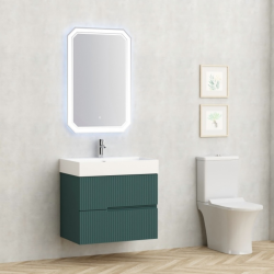 Долен конзолен шкаф за баня Inter Ceramic 7056DG ELORIA - компактно решение с модерен силует