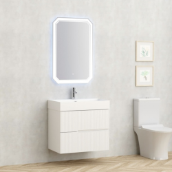 Долен конзолен шкаф за баня Inter Ceramic 7056WM ELORIA - компактно решение с модерен силует